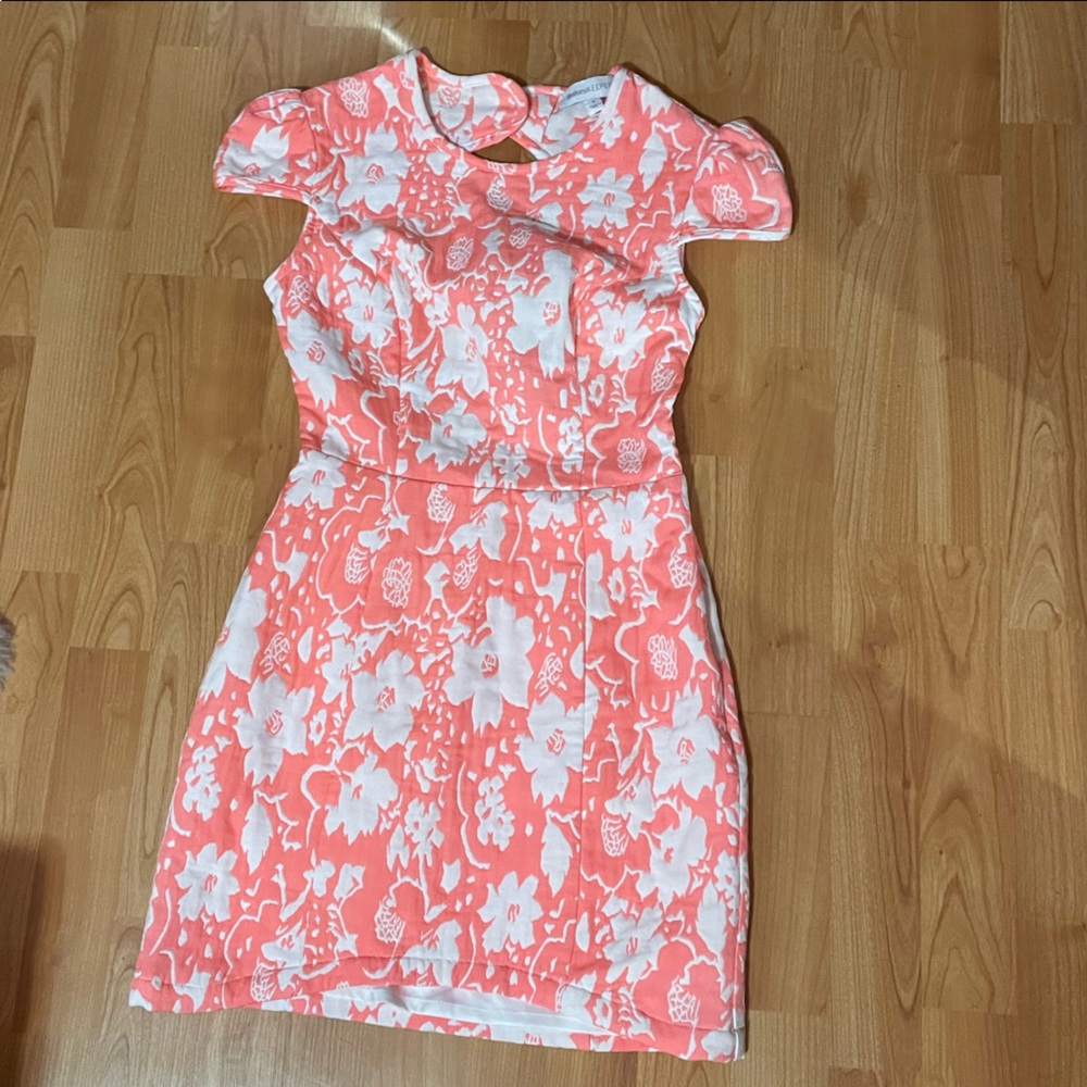 XS Mini Floral Fitted Cocktail Dress by Finders Keepers